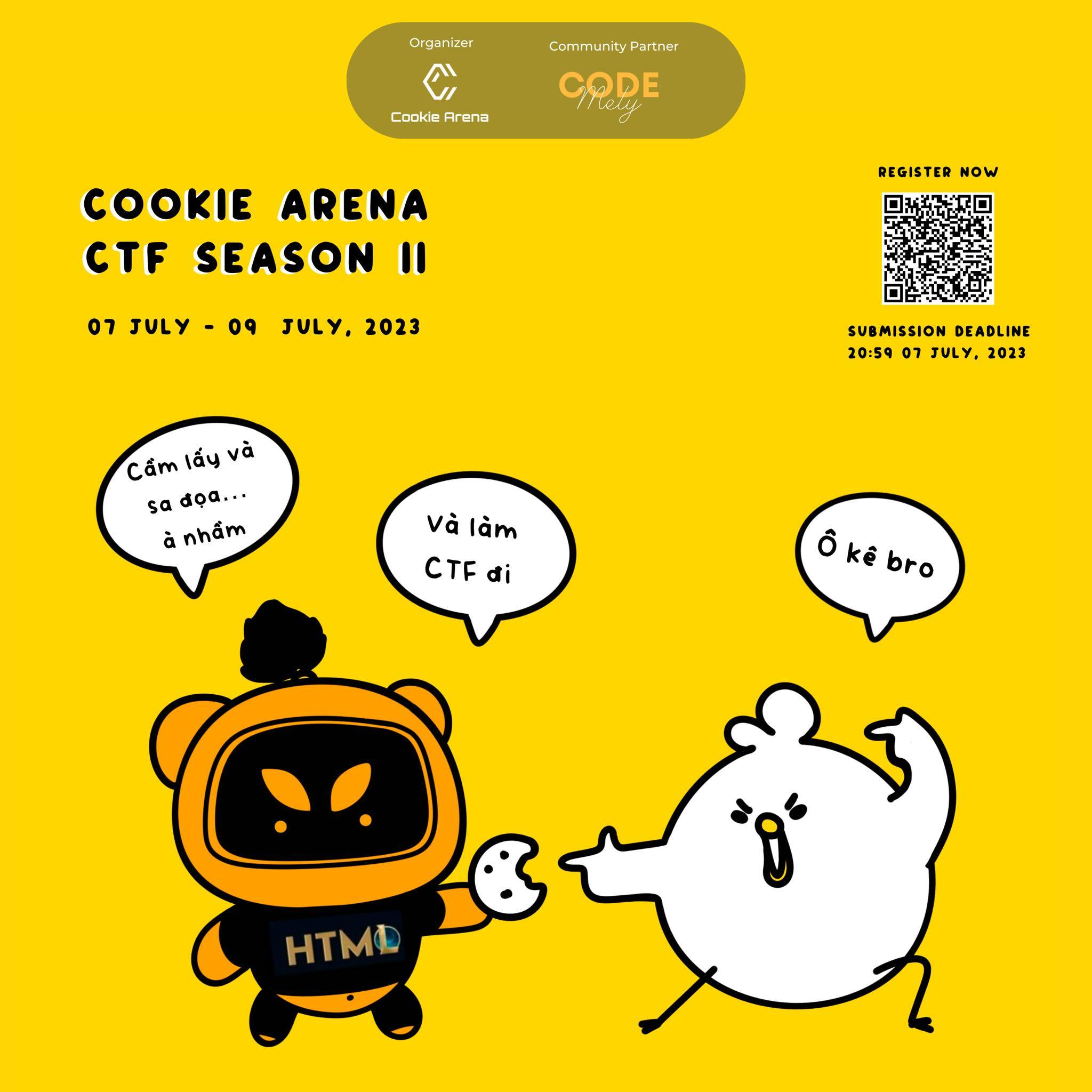 Cookie Arena CTF Season II